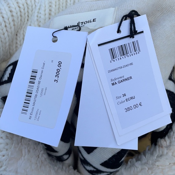 Isabel Marant Étoile | Garner Fleece Quarter Zip Pullover - Picture 15 of 16